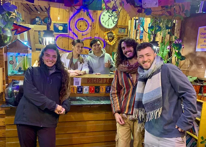 Yog Hostel- Best Social Backpacker Hostel In Thamel -Rooftop-Capsule Bunks Ac