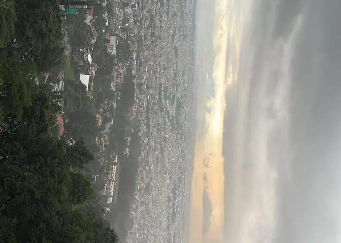Perched On A Mountain Top, Breathtaking City View
